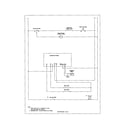Frigidaire FEF326AWF wiring schematic diagram