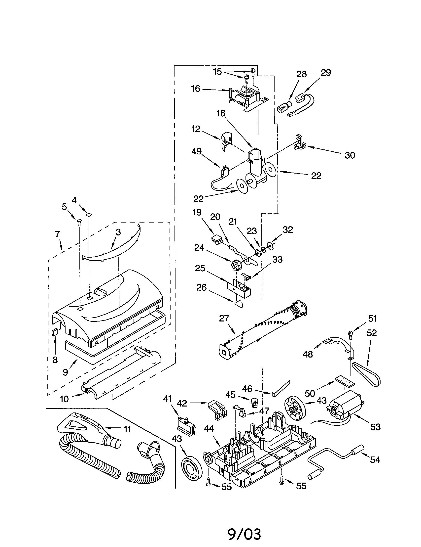 Kenmore 11652612208 power-mate diagram