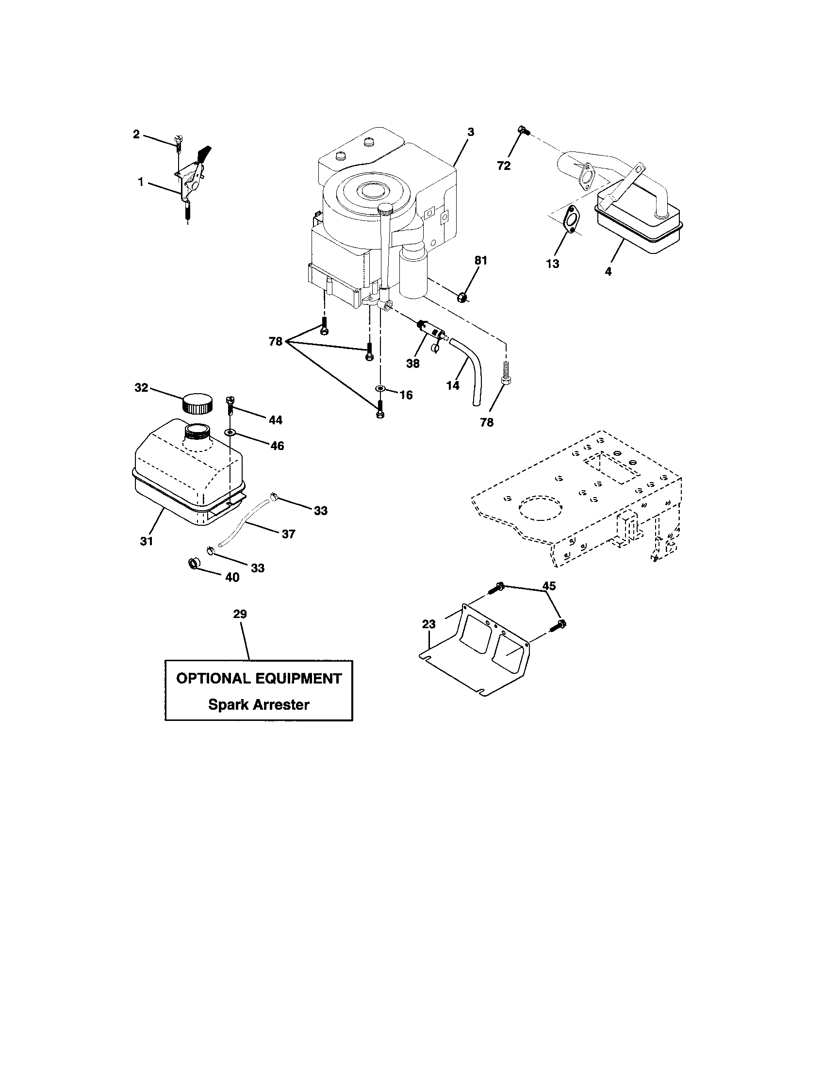 Craftsman 917273760 engine diagram