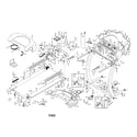 Proform PFTL69212 hood/walking belt/console base diagram