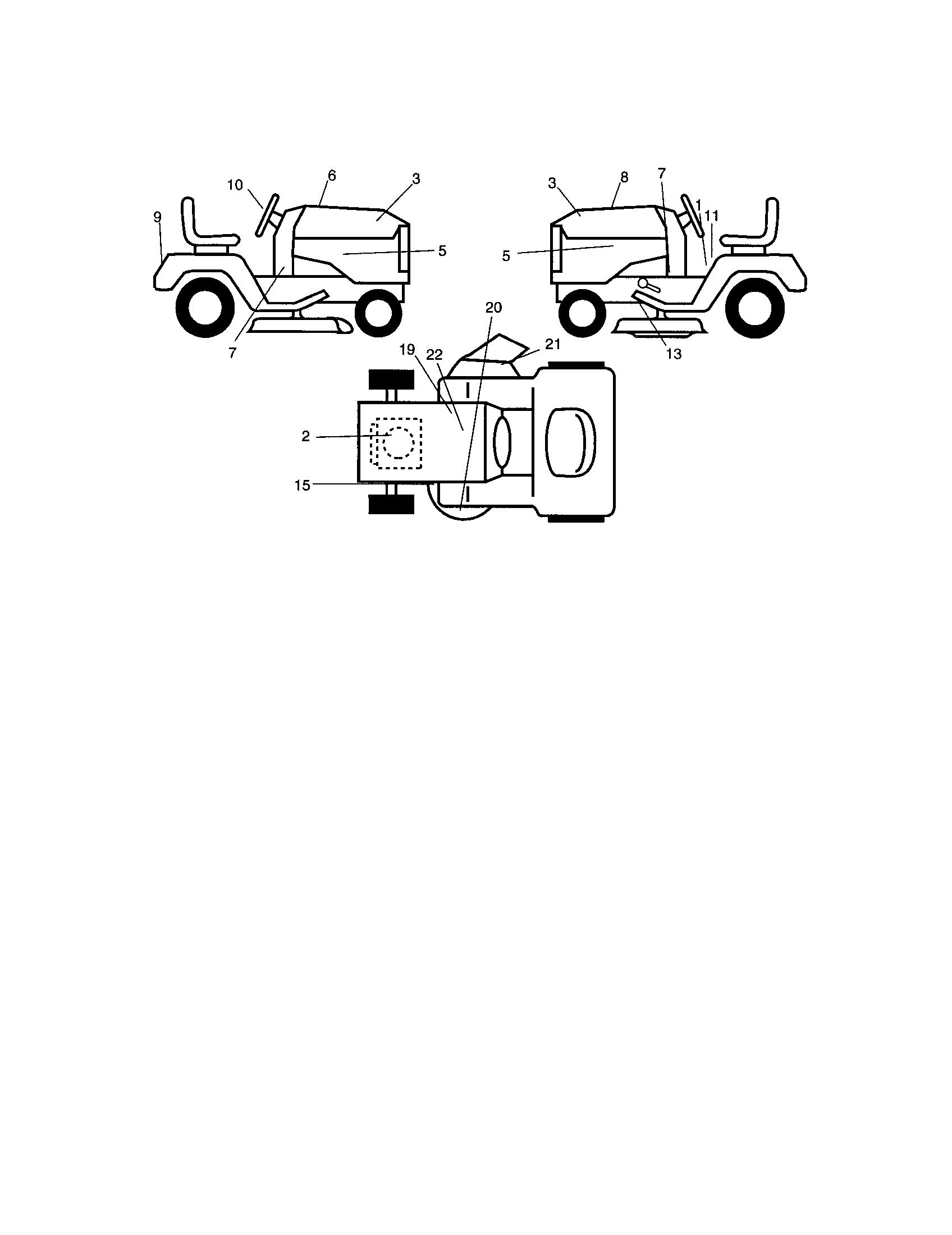 Craftsman 917273830 decals diagram
