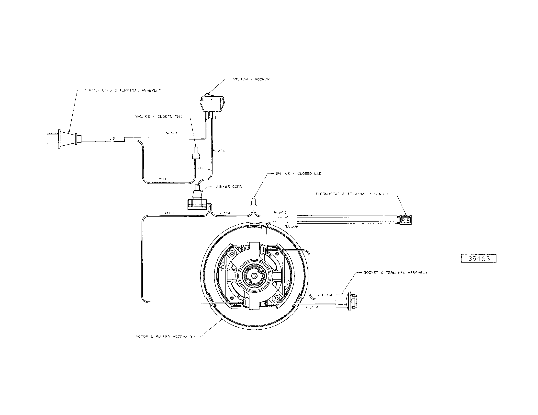 Eureka 5841BV wiring diagram diagram