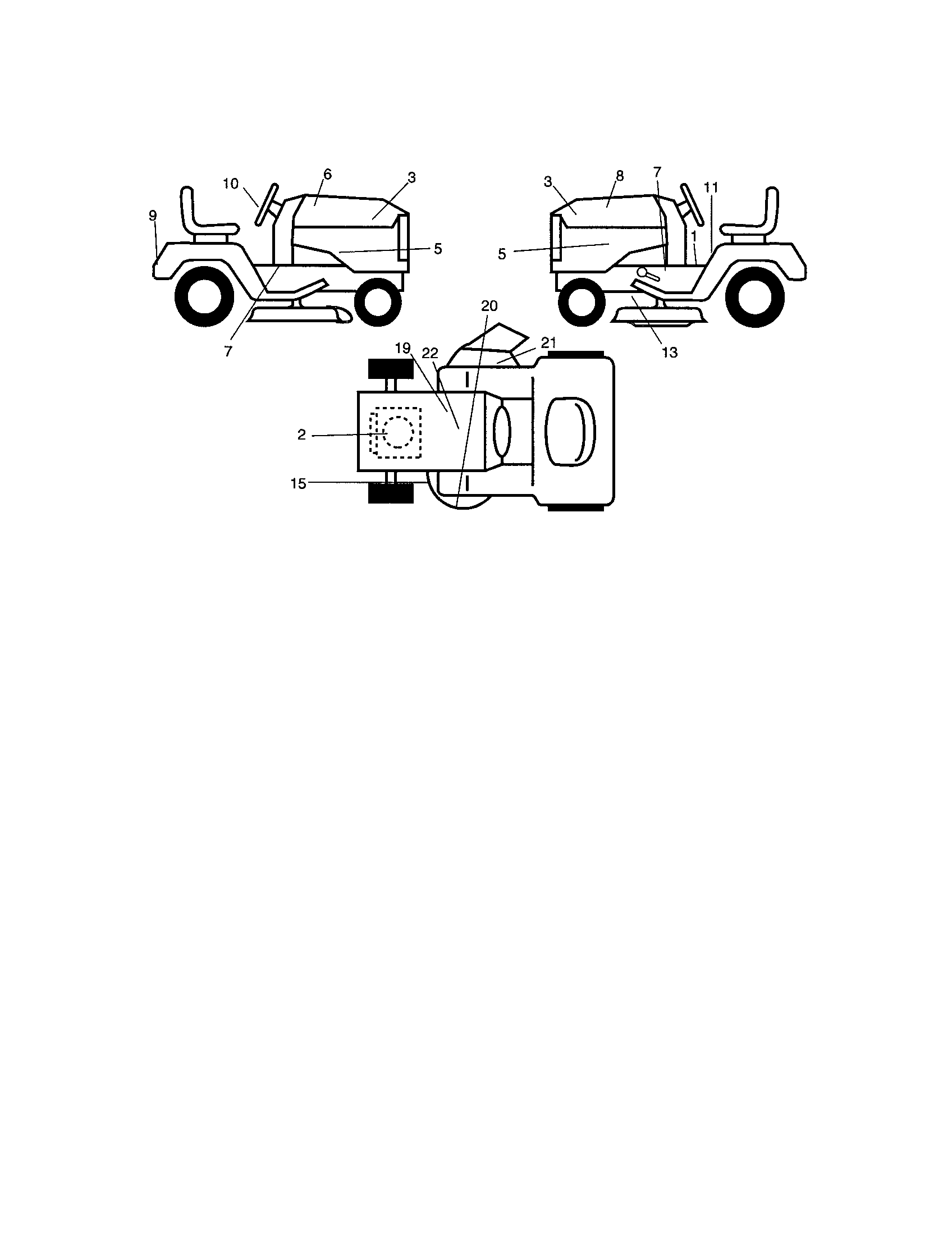 Craftsman 917273850 decals diagram