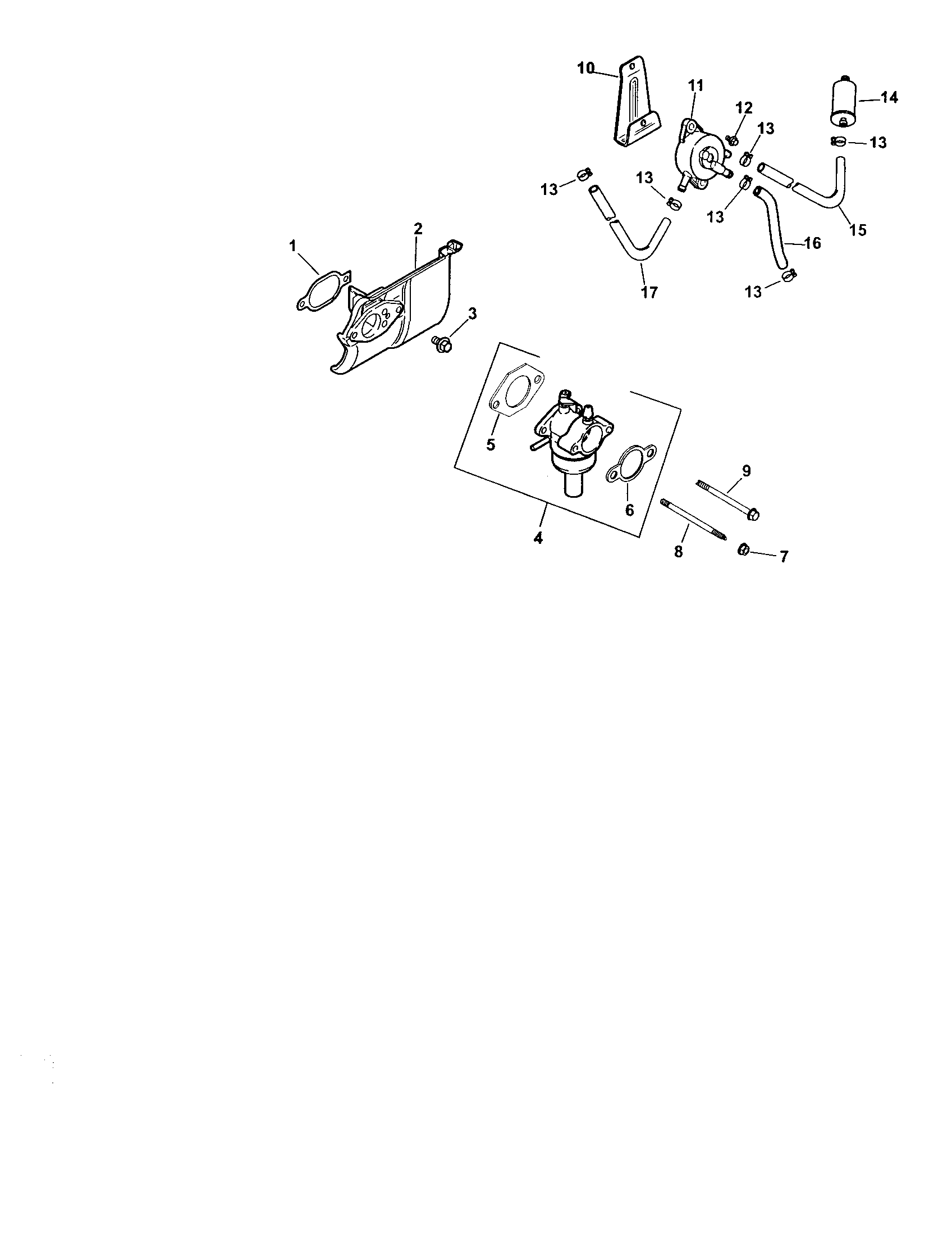 Craftsman 917273830 fuel system diagram