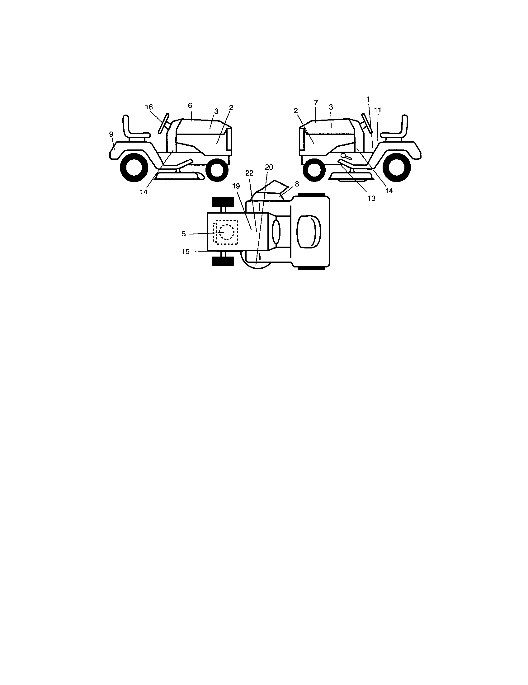 Craftsman 917273820 decals diagram