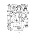 Craftsman 917275682 cylinder/sump-engine/crankshaft diagram