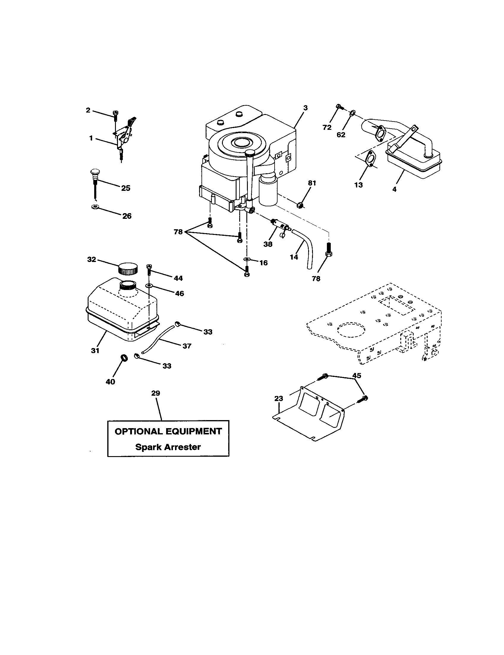 Rally RELTS3611B engine diagram