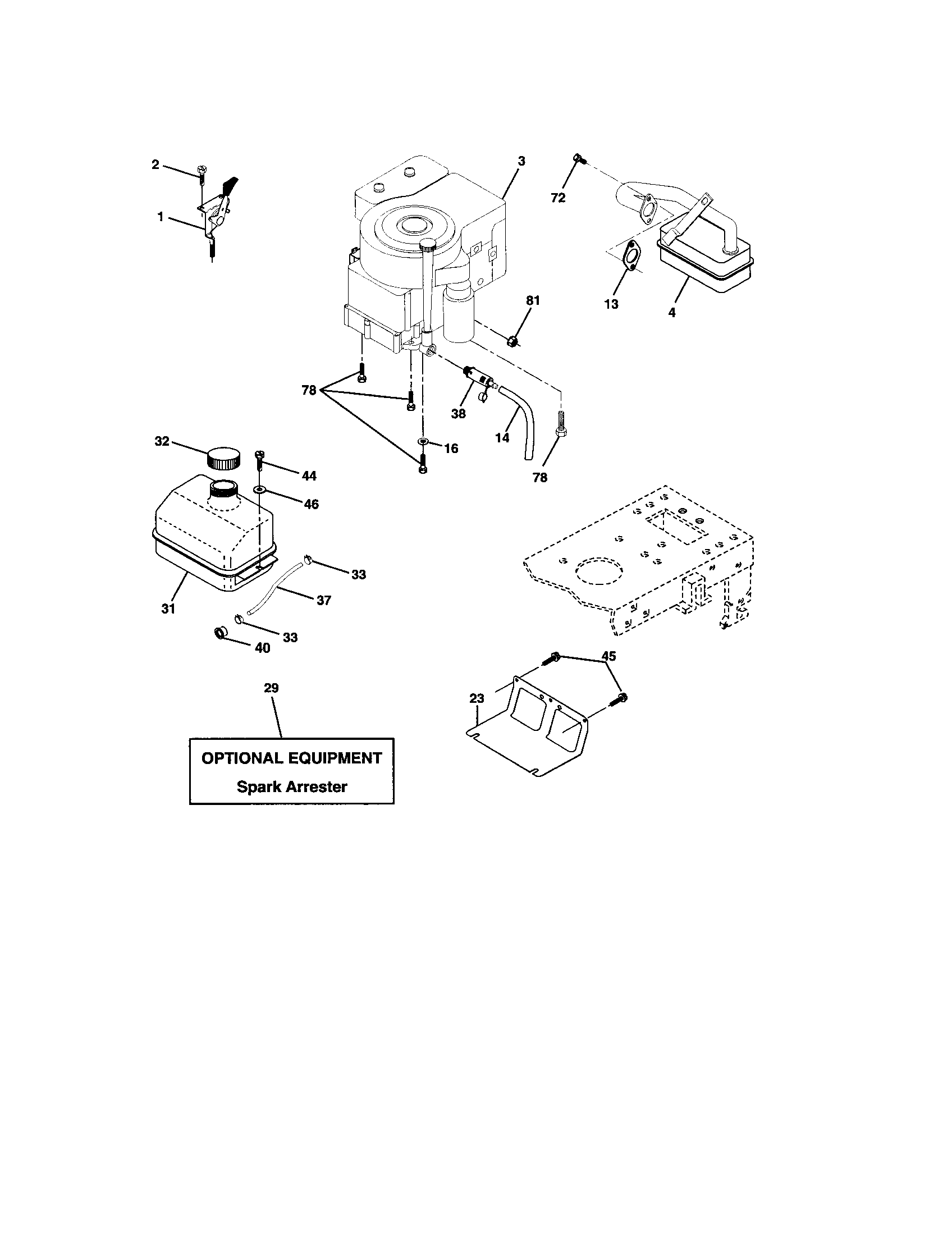 Craftsman 917273370 engine diagram