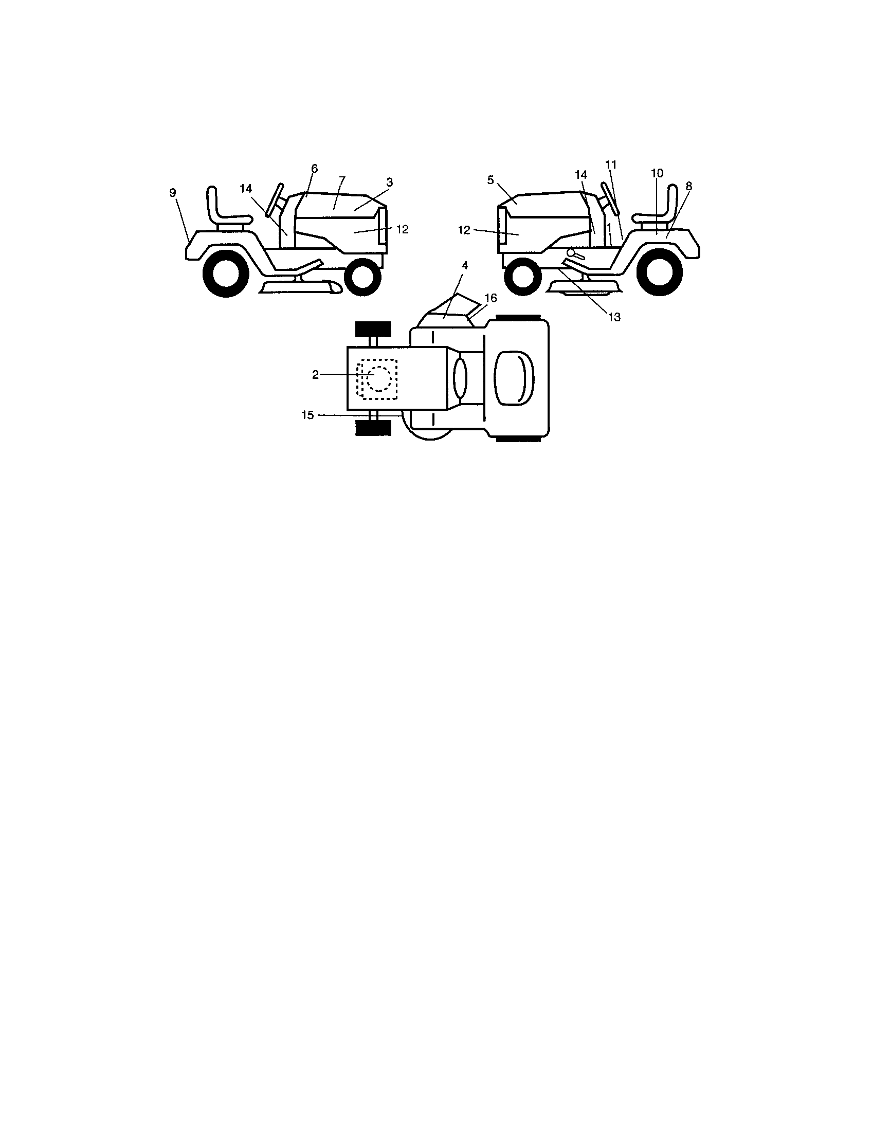 Craftsman 917273370 decals diagram