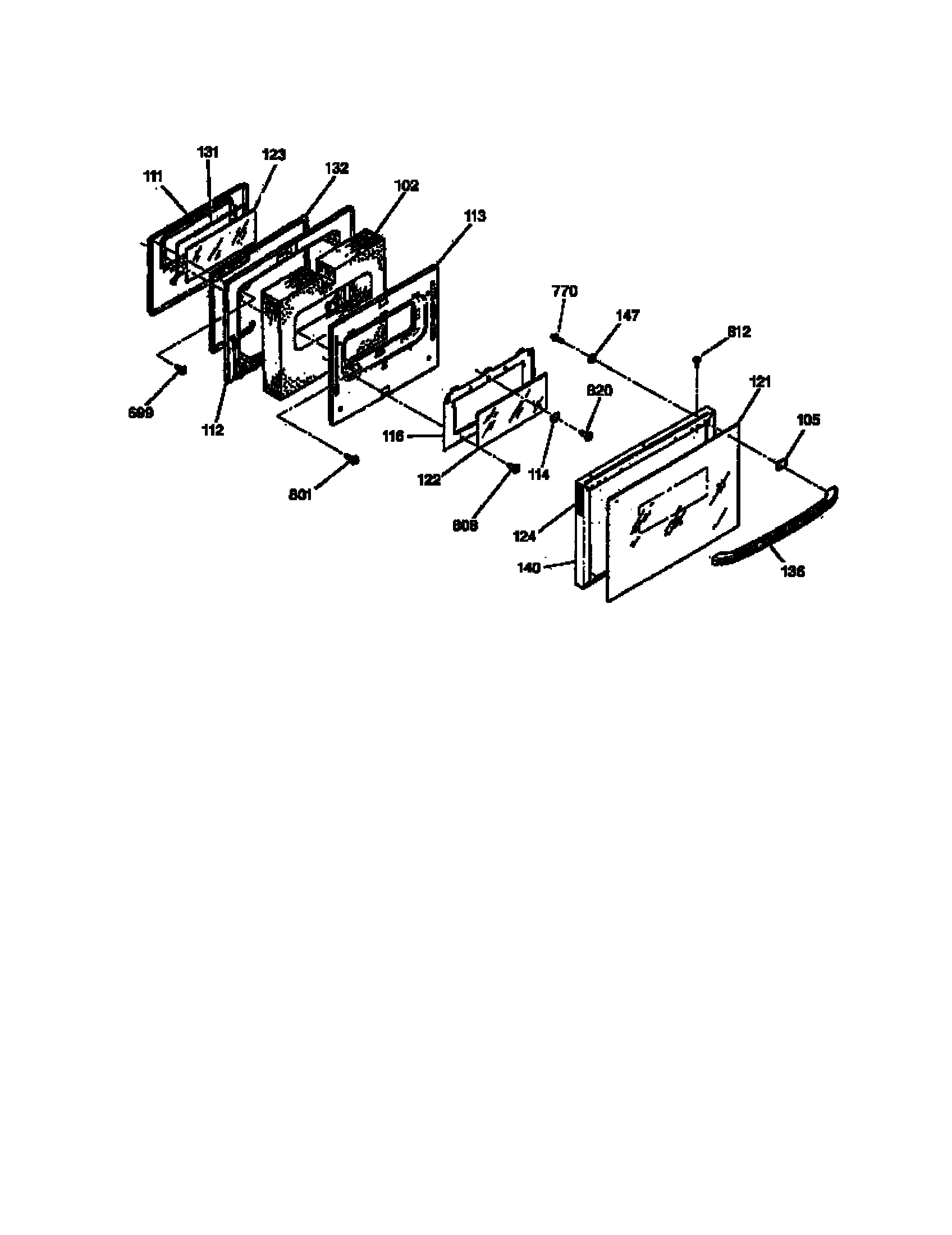 GE JSP40WW2WW door diagram