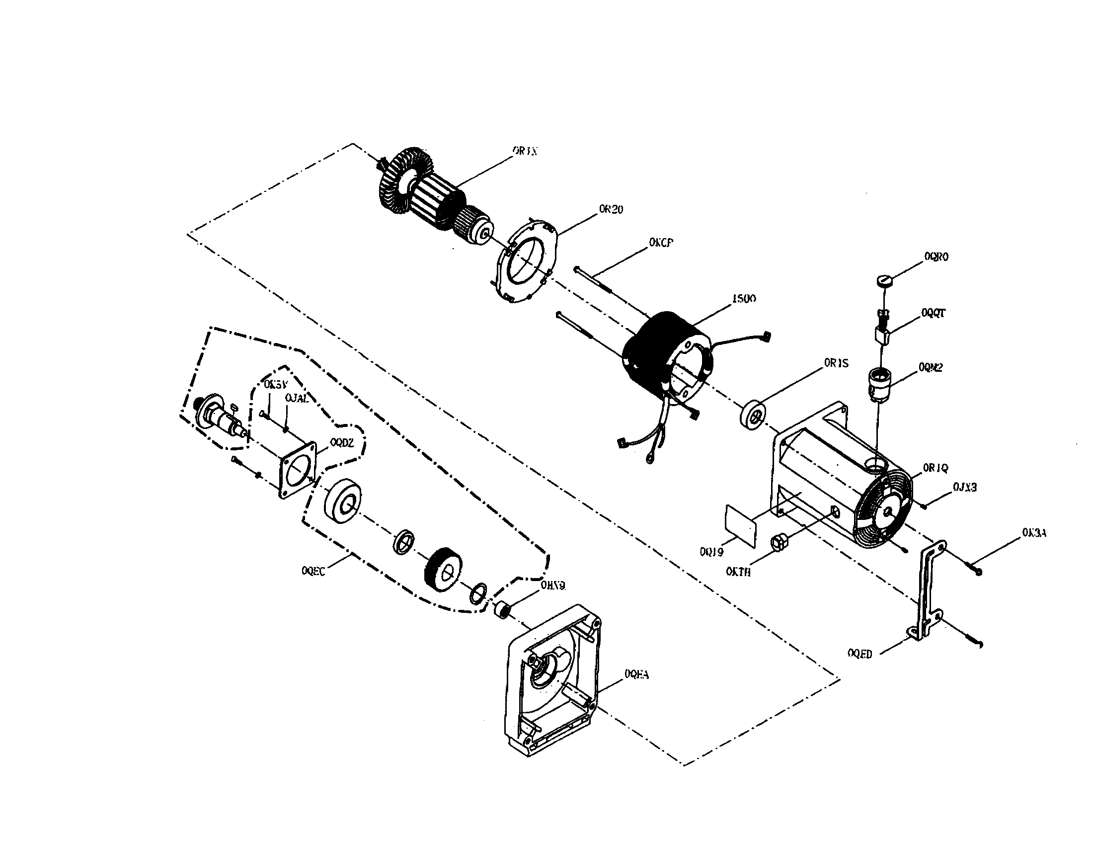 Craftsman 137218251 motor diagram