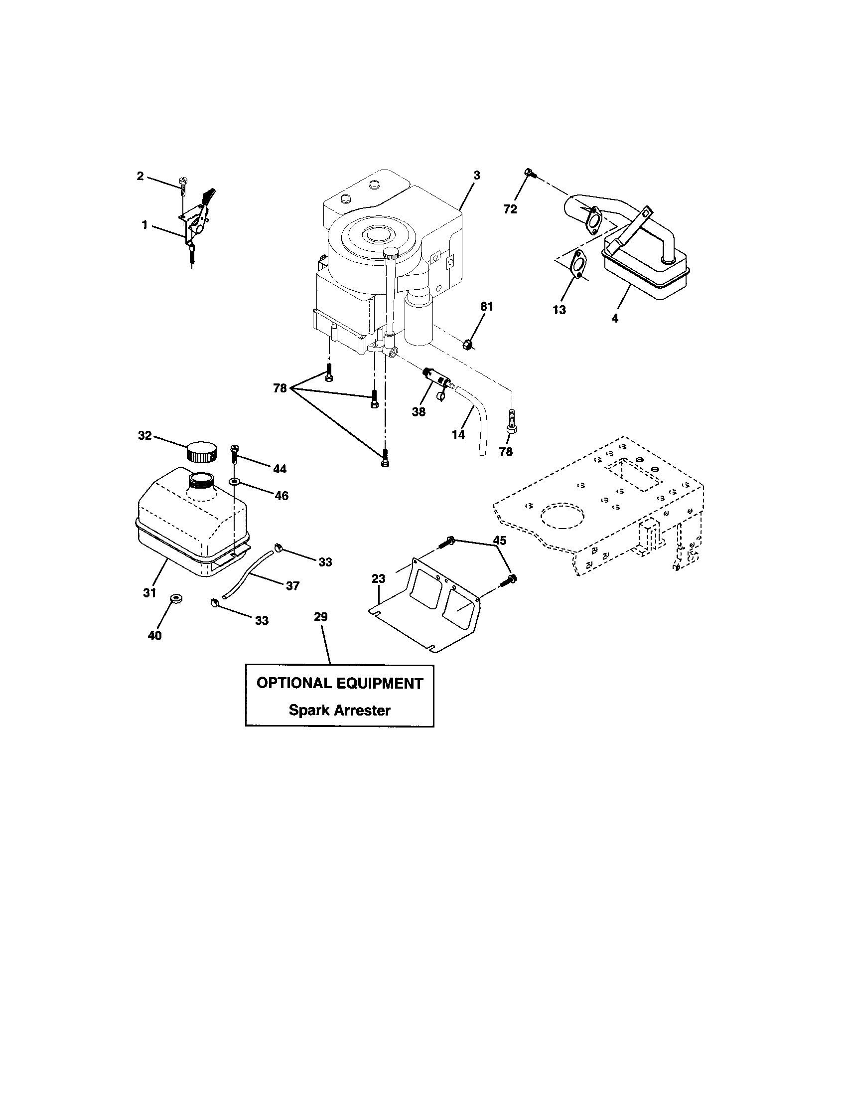 Craftsman 917273360 engine diagram