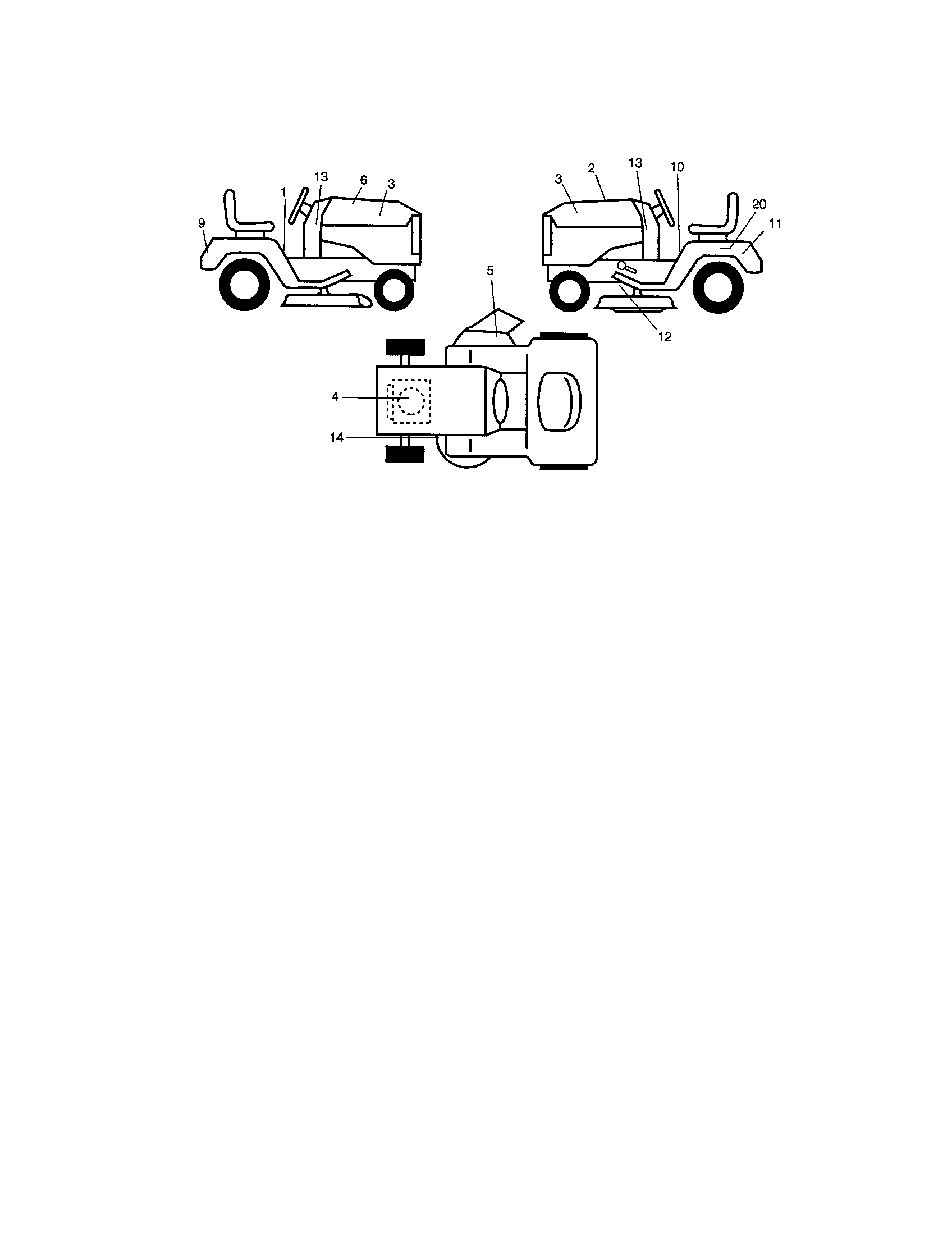 Craftsman 917273360 decals diagram