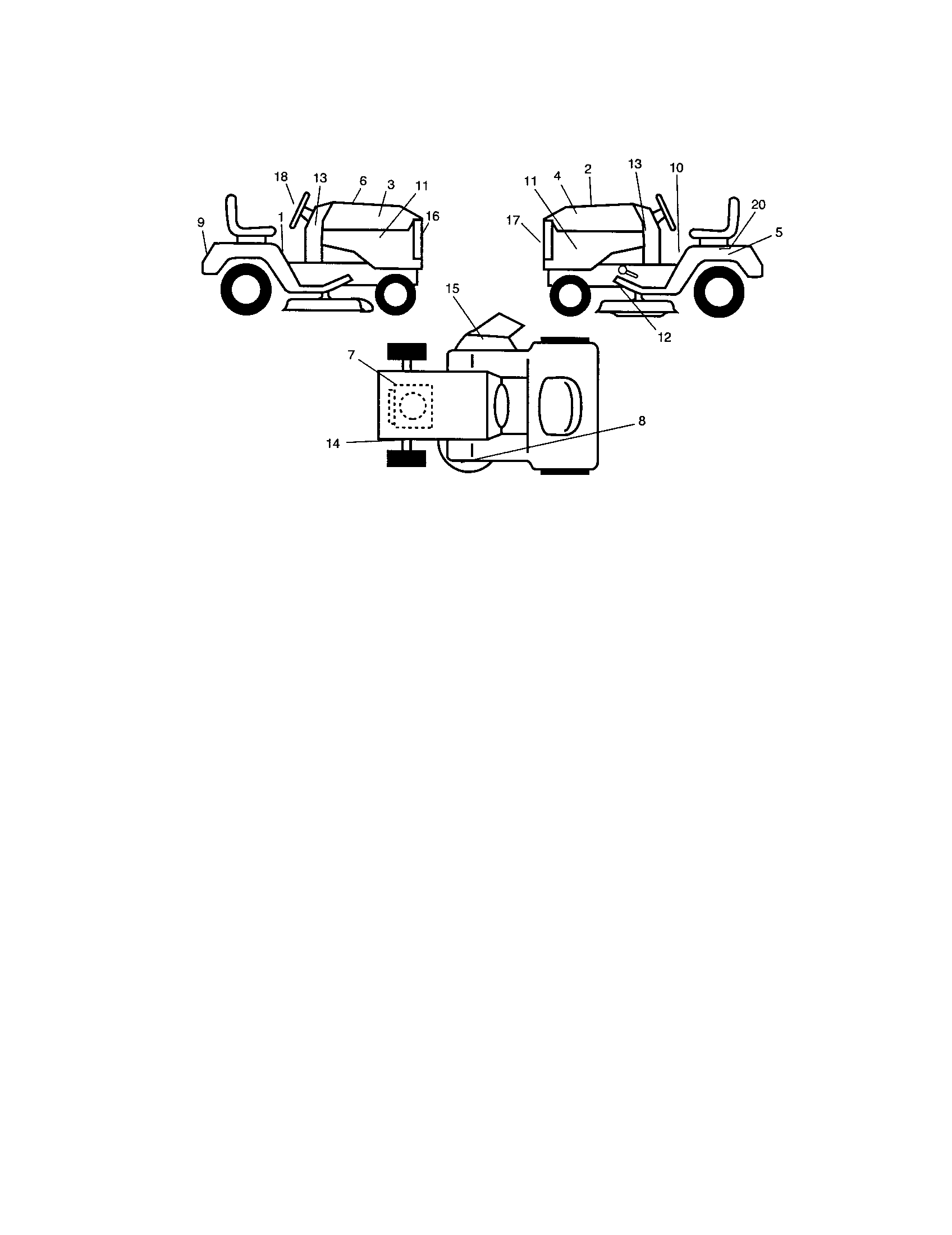 Craftsman 917273710 decals diagram