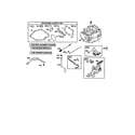Craftsman 917388541 short block/gasket set diagram
