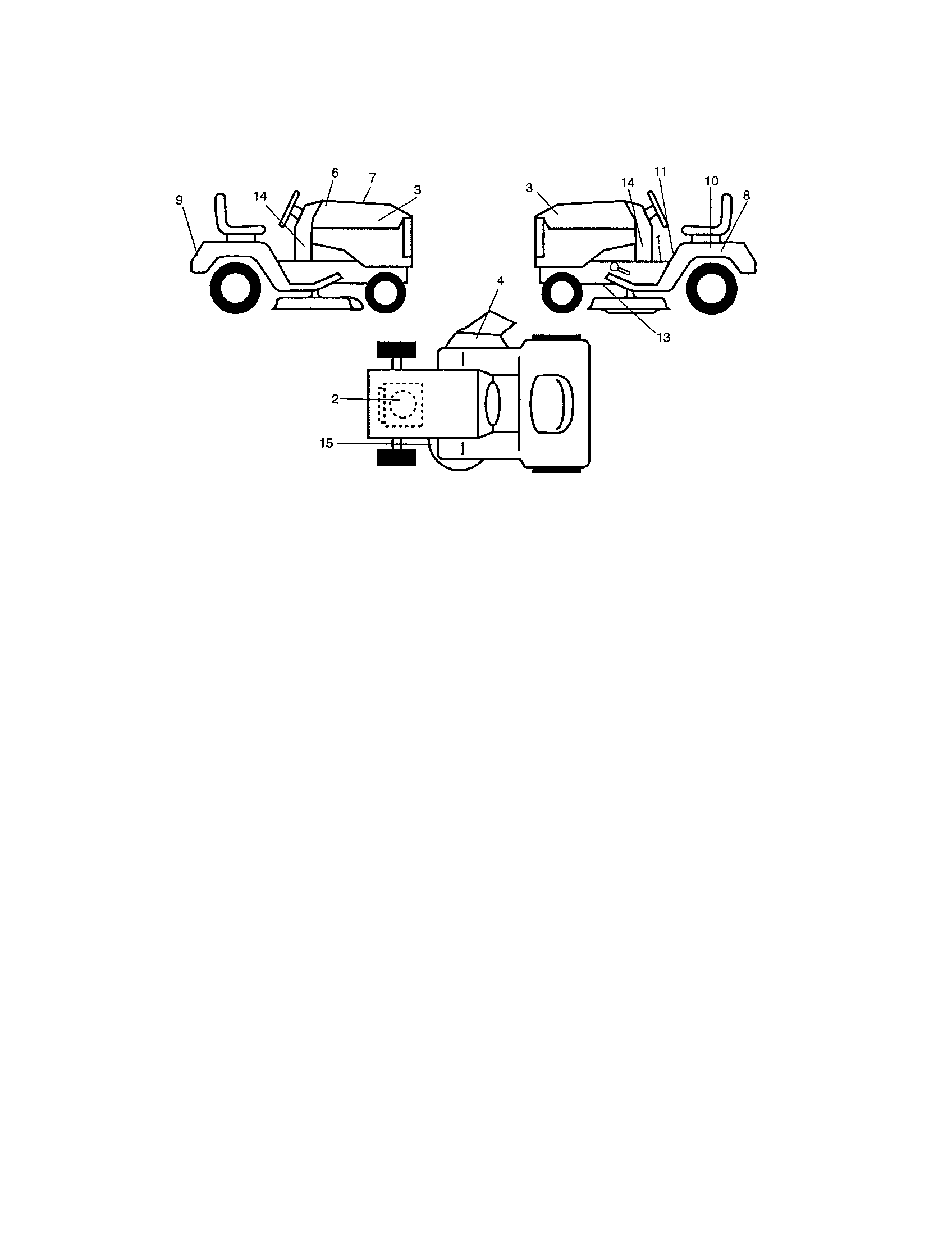 Craftsman 917273350 decals diagram