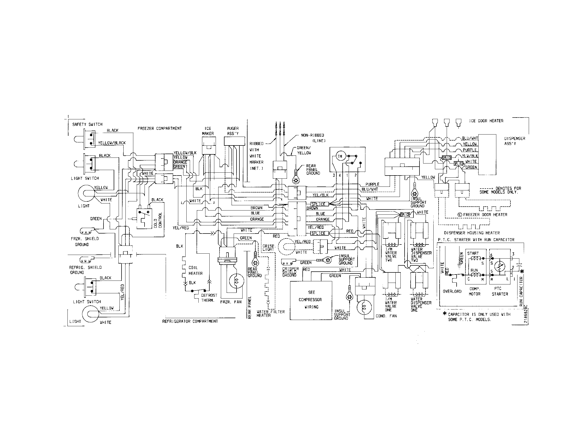 Frigidaire F45WJ26HW1 wiring diagram diagram