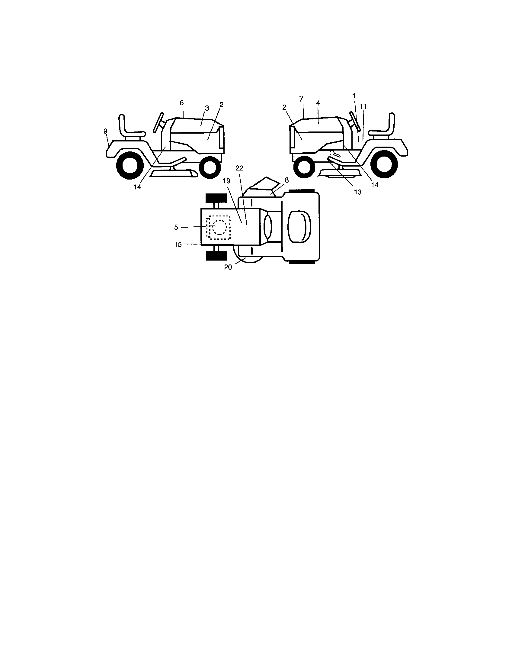 Craftsman 917273520 decals diagram