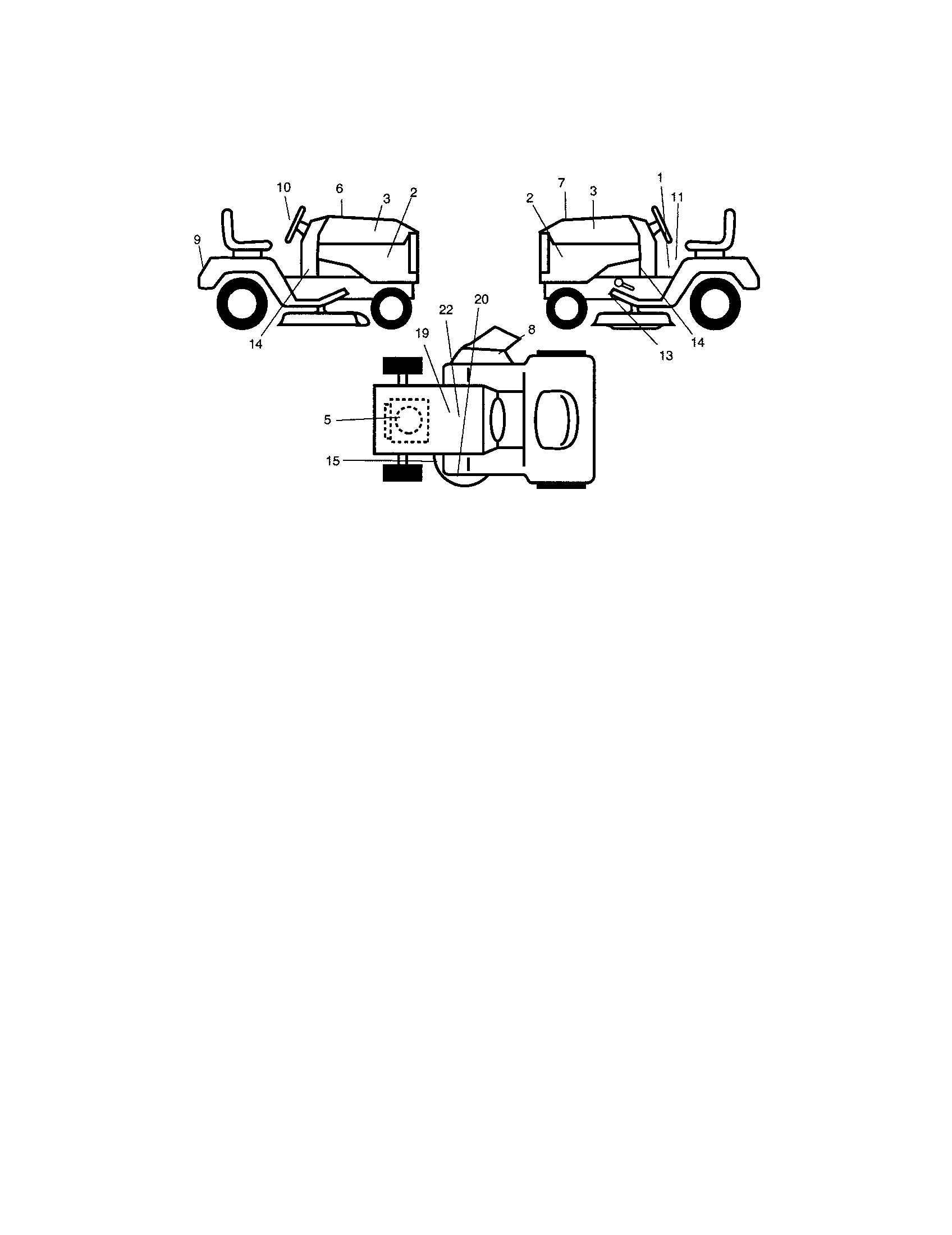 Craftsman 917273860 decals diagram