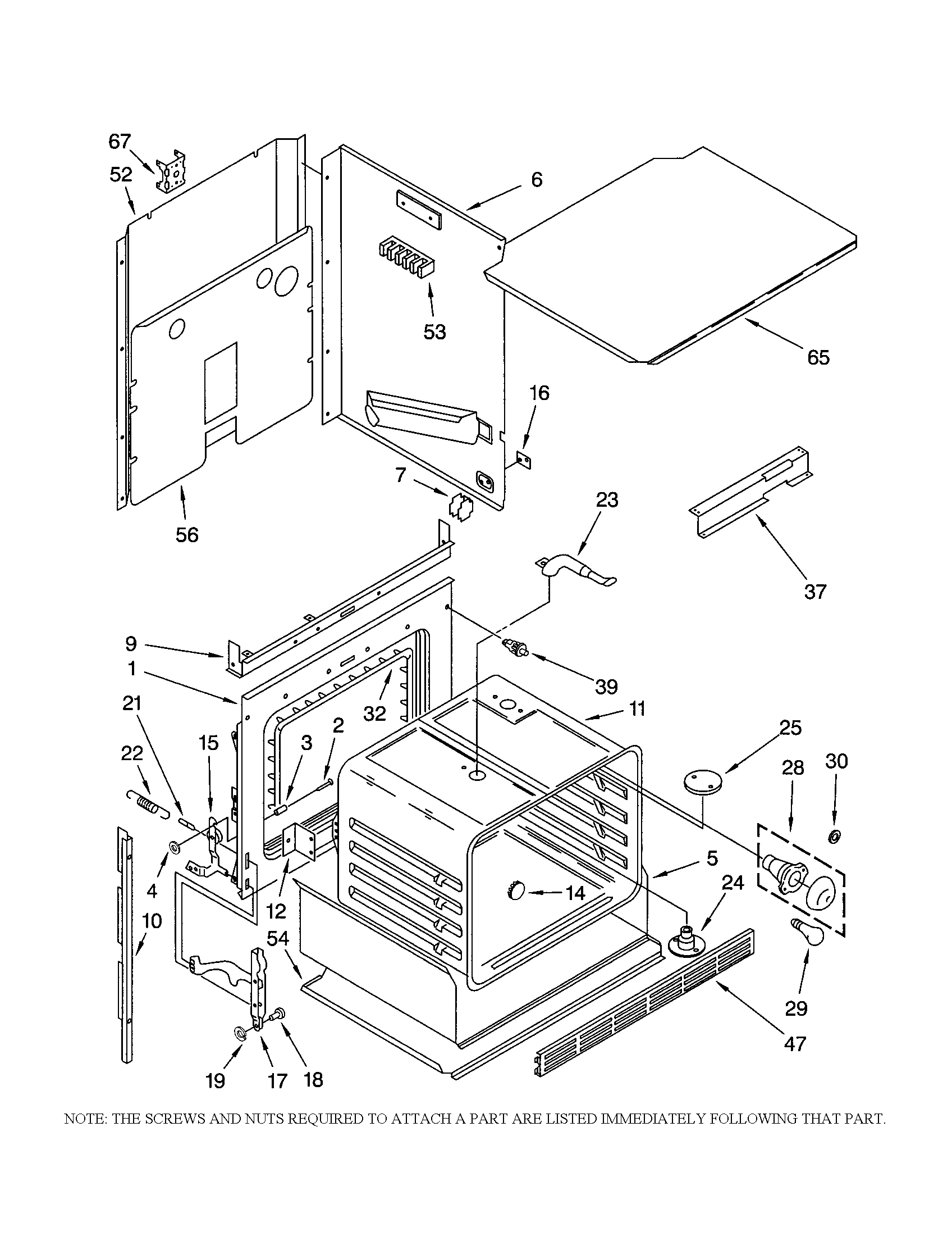 KitchenAid KEBS107YBL3 oven diagram