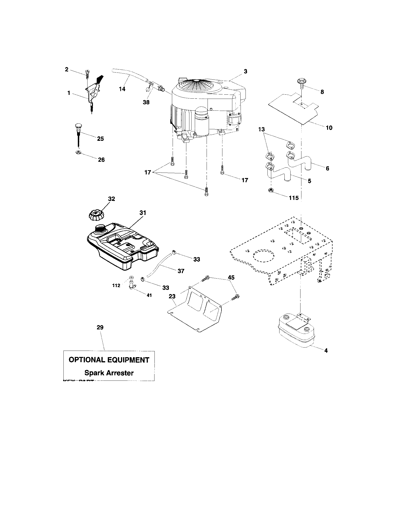 Craftsman 917273490 engine diagram
