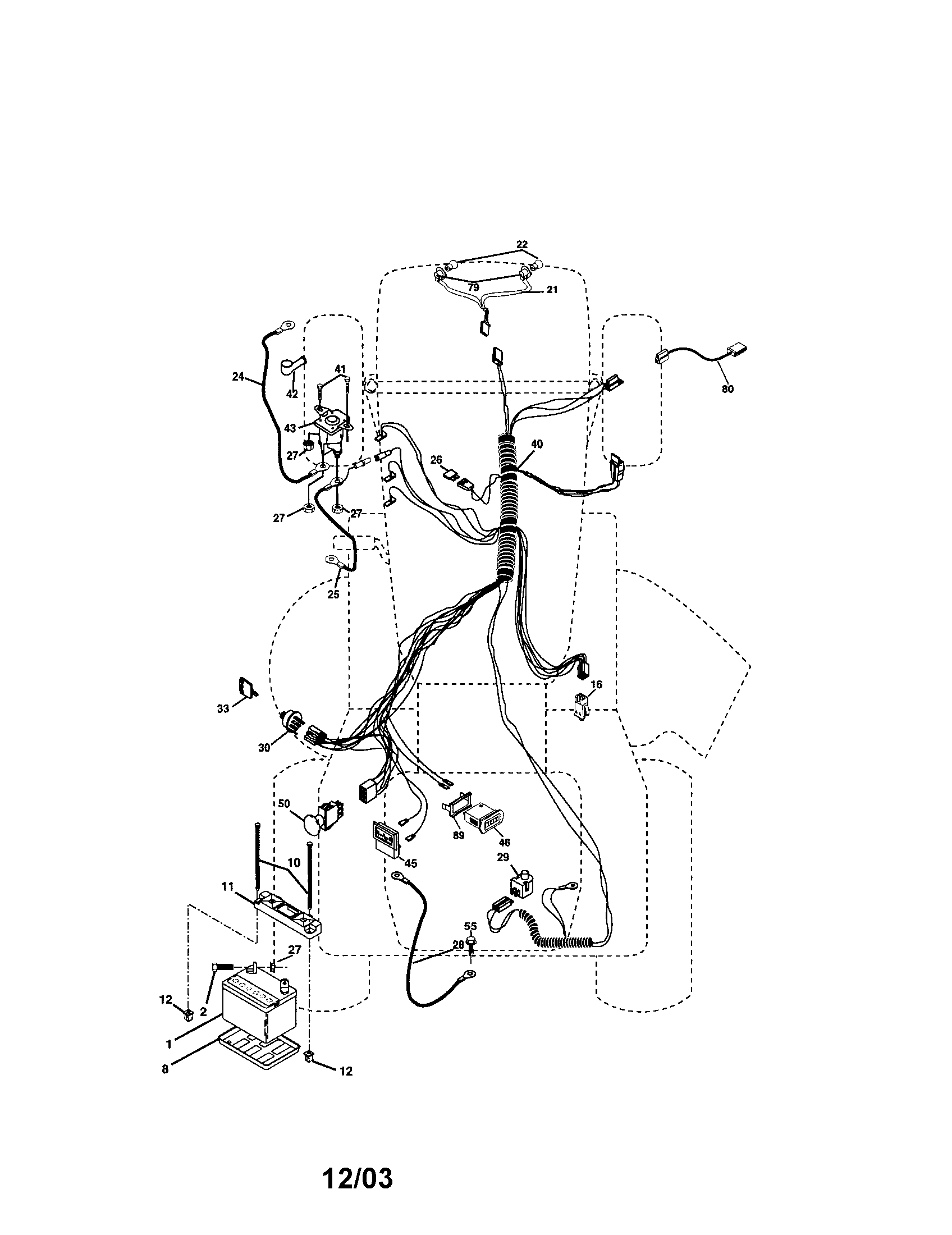 Craftsman 917273630 electrical diagram