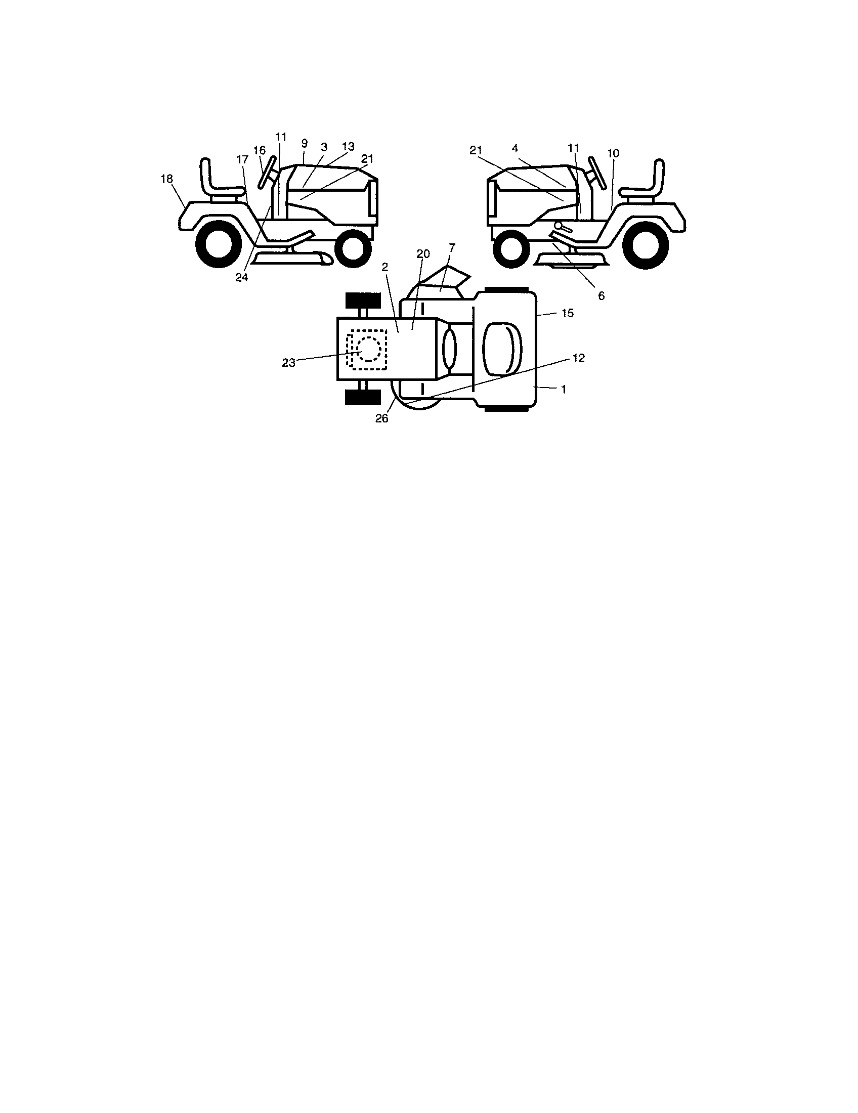 Craftsman 917273630 decals diagram