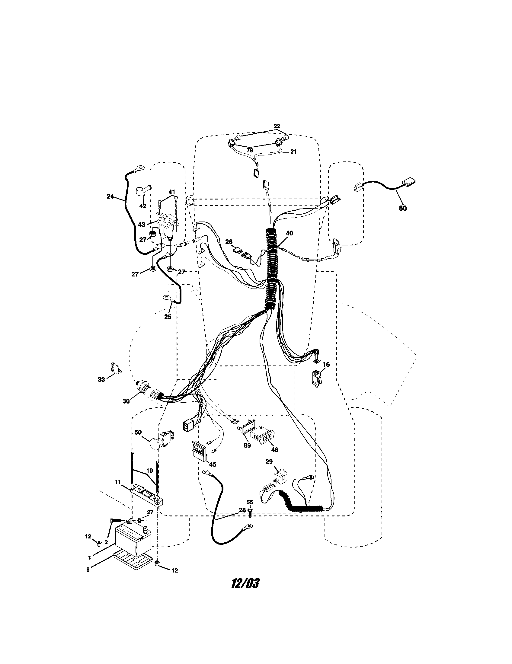 Craftsman 917273640 electrical diagram