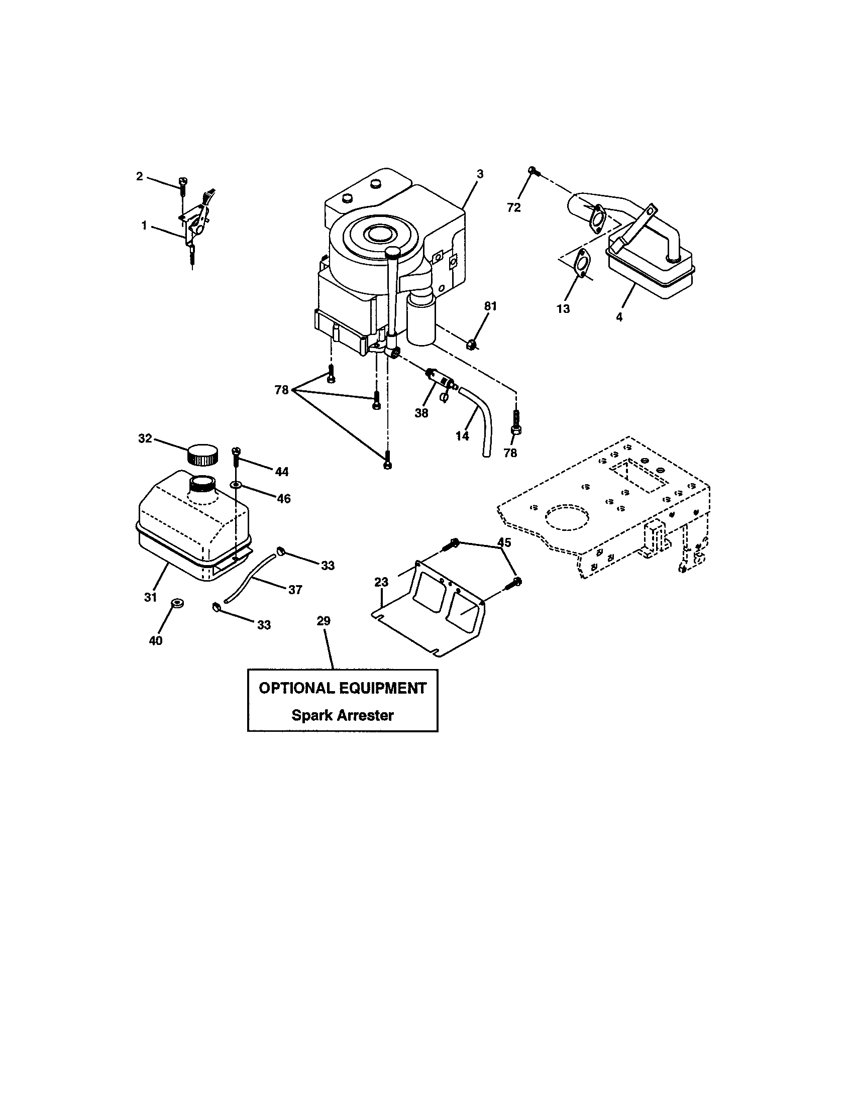 Craftsman 917273391 engine diagram