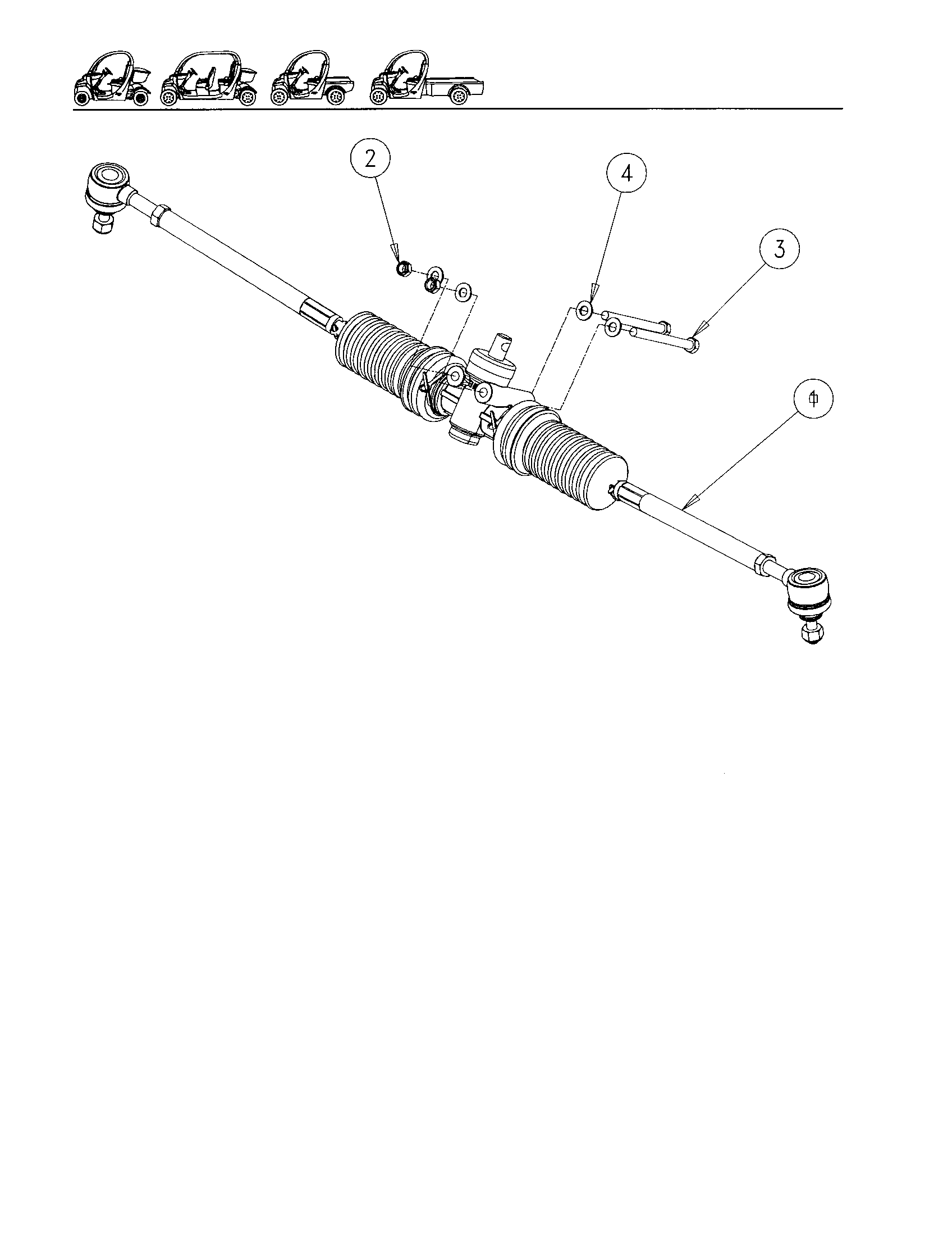 Gem Products GEM E825 steering gear assembly diagram