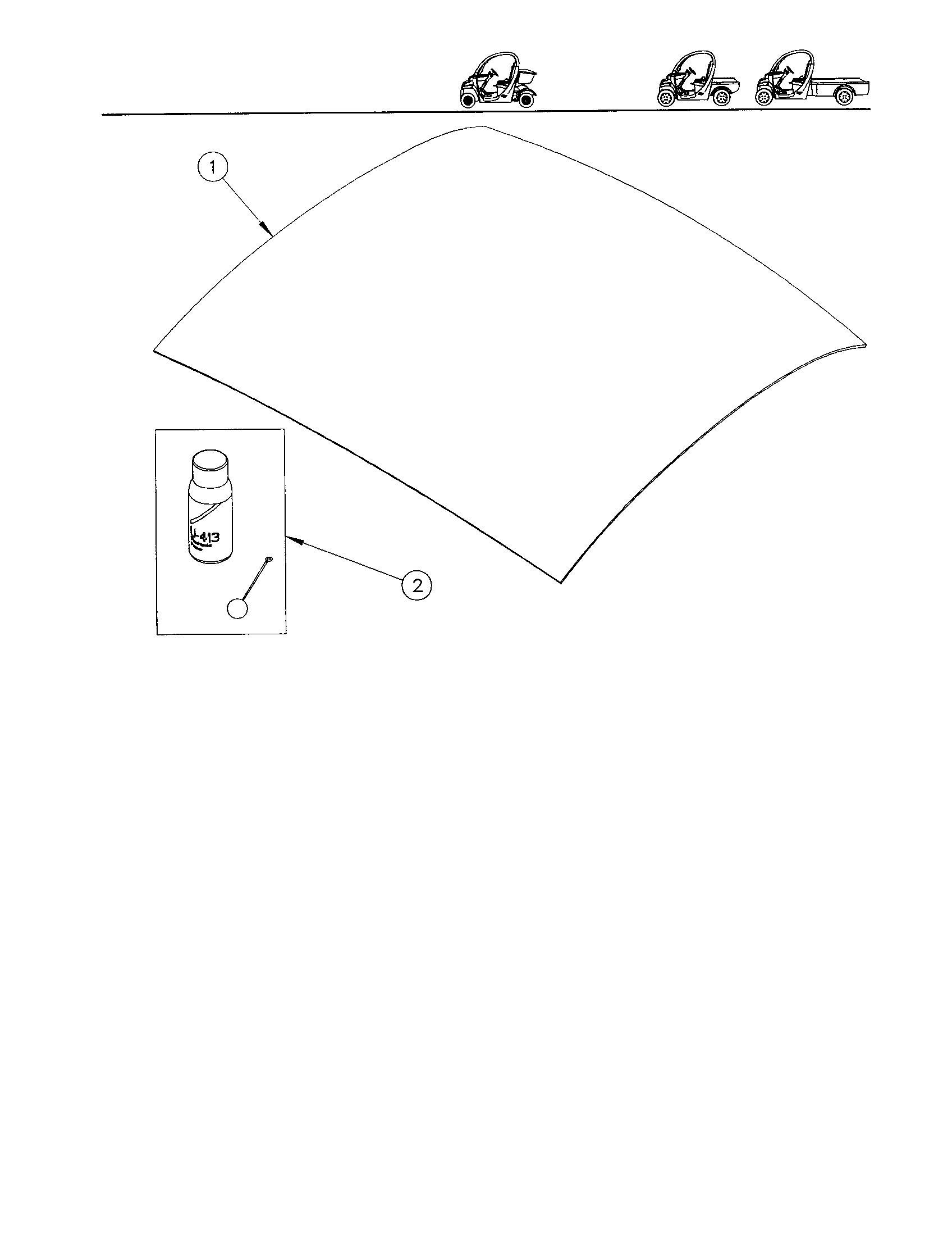 Gem Products GEM E825 roof panel  prep diagram