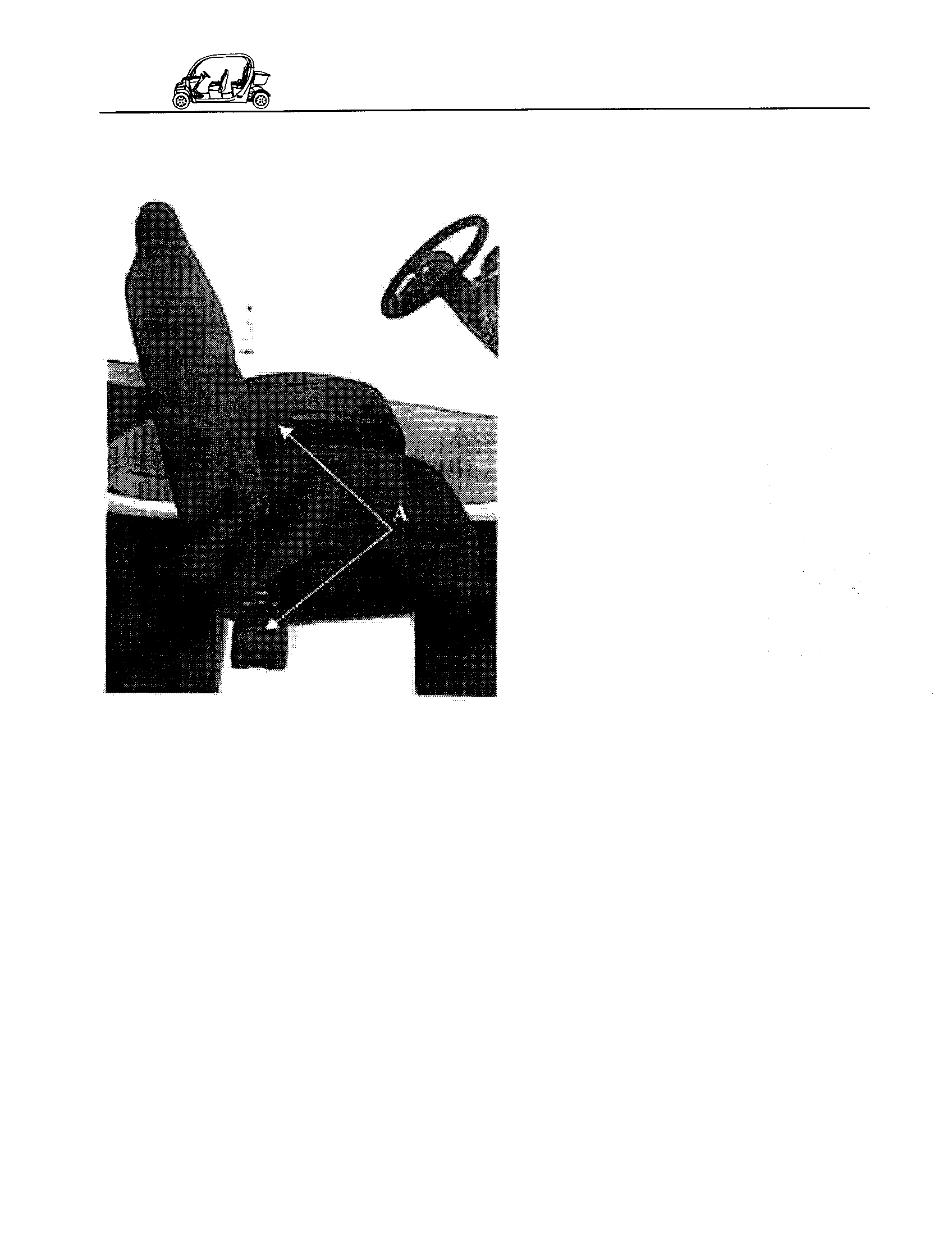 Gem Products GEM E825 safety restraint bucket diagram