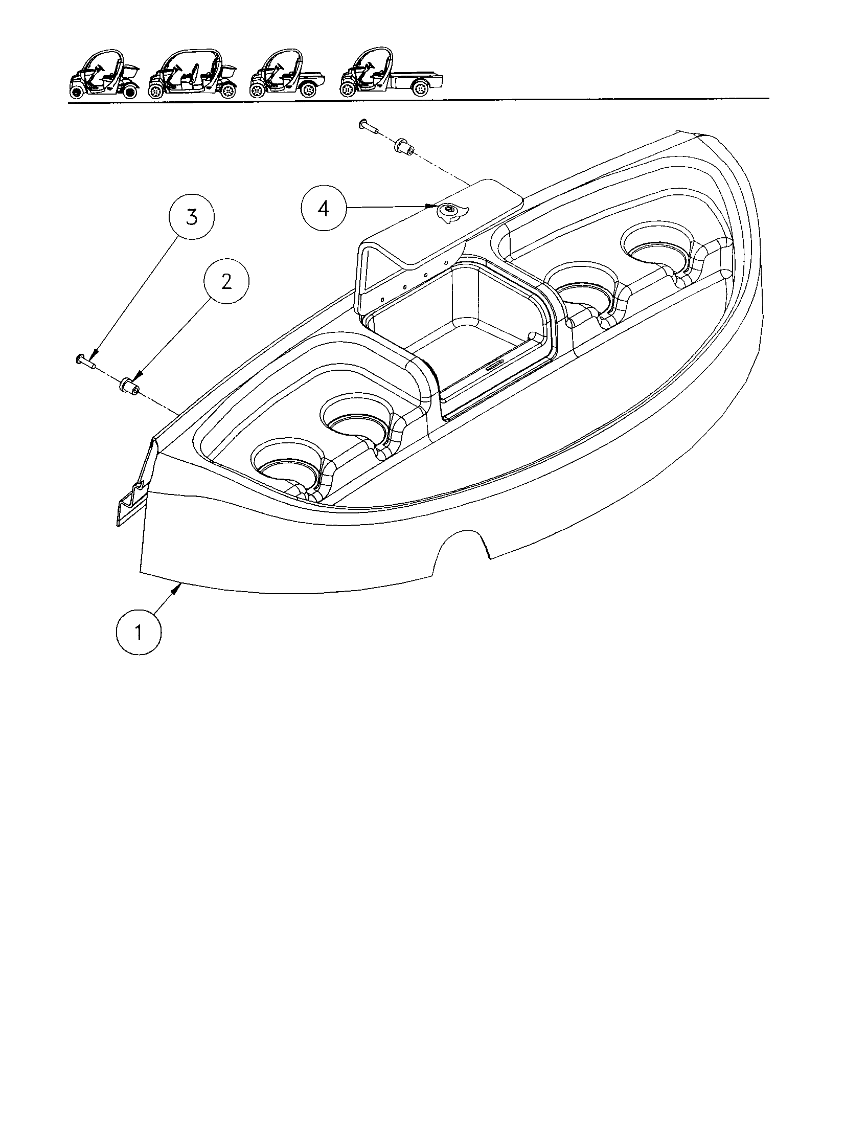 Gem Products GEM E825 upper dash diagram