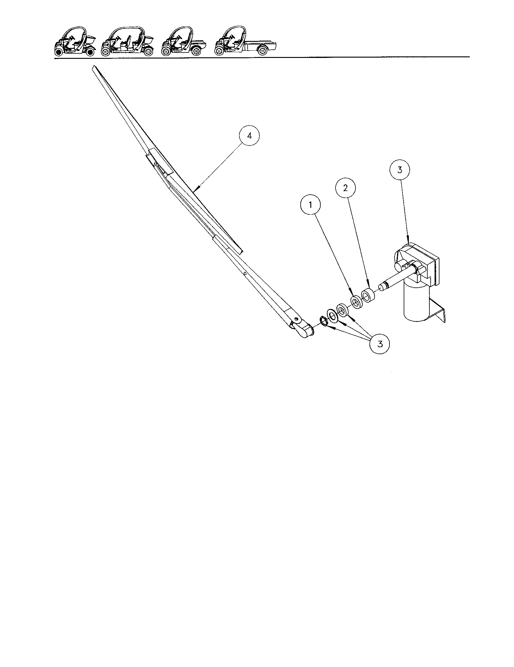 Gem Products GEM E825 windshield wiper diagram