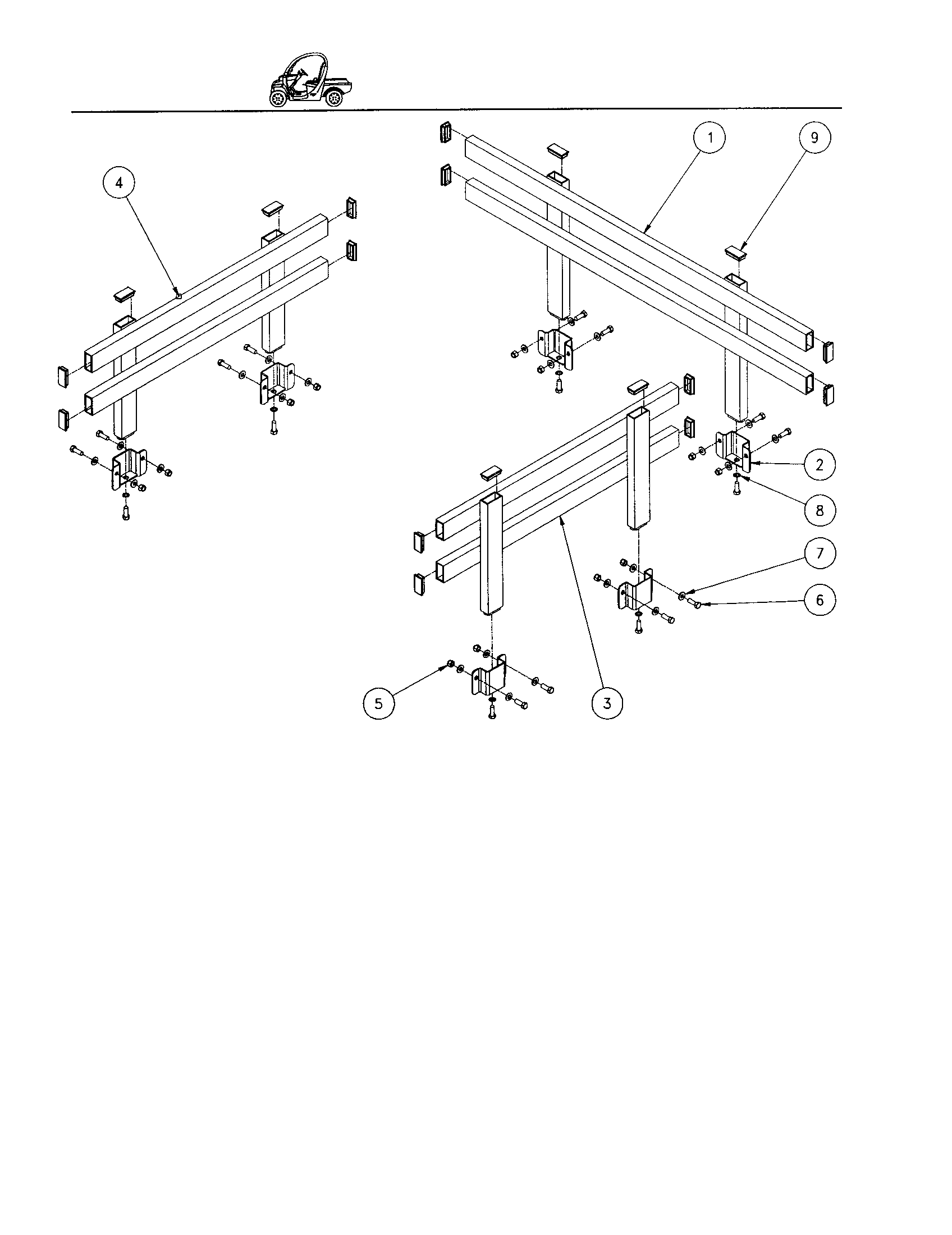 Gem Products GEM E825 side kit - sm utility diagram