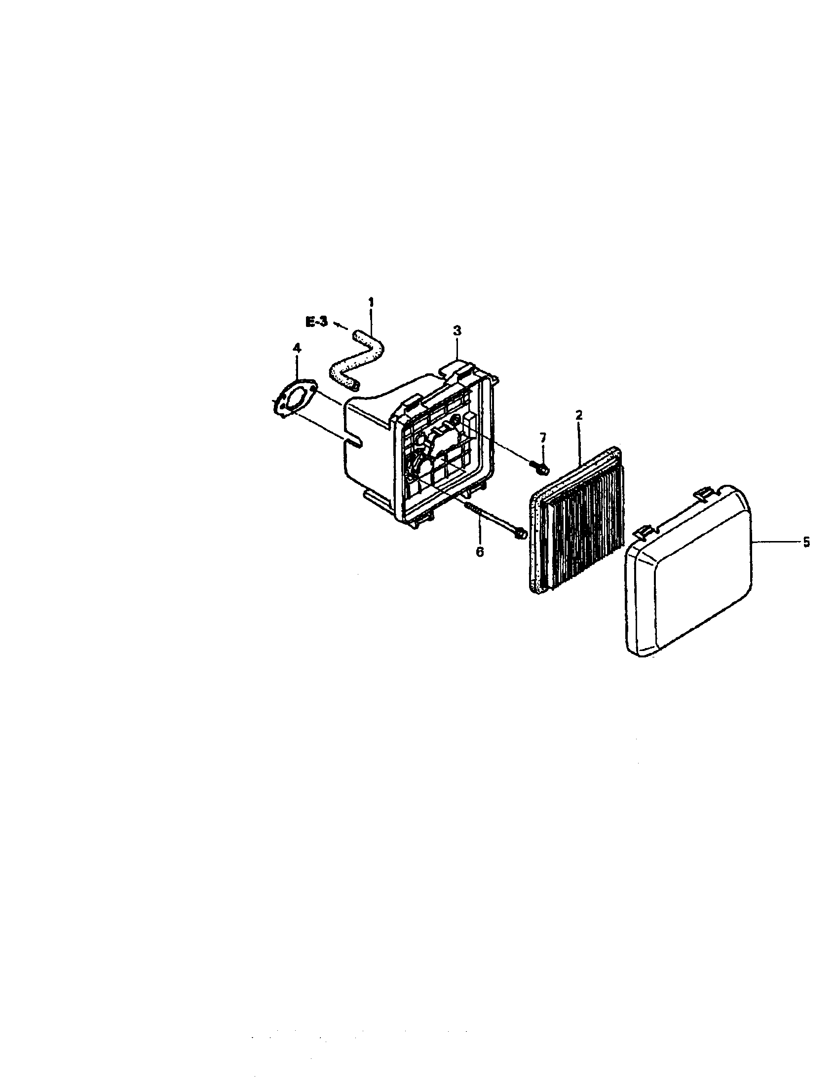 Craftsman 917374801 air cleaner diagram