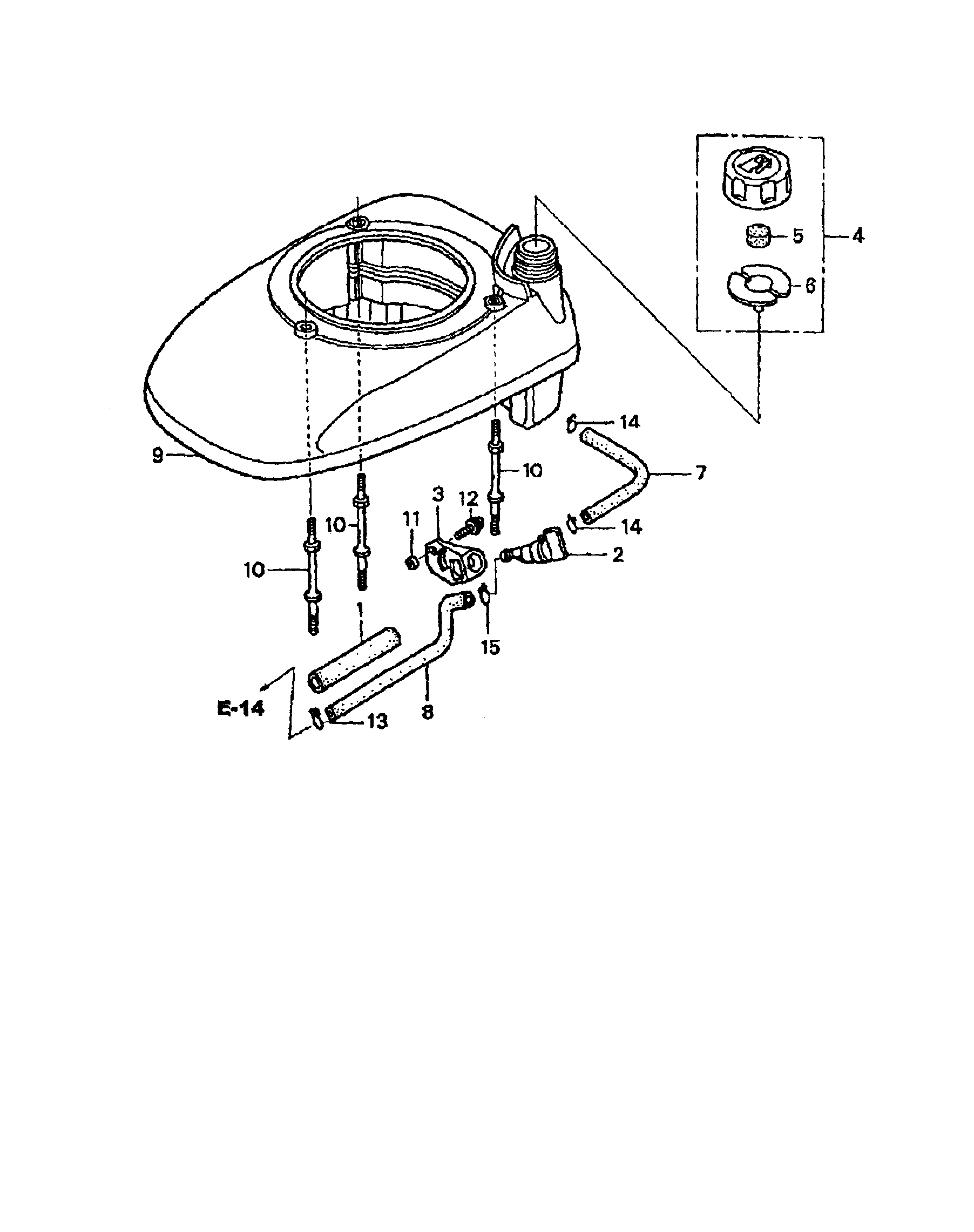 Craftsman 917374801 fan cover diagram