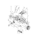 MTD 10030 wheels/axle/frame/cover diagram