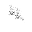 Troybilt 12209 transmission cover/oil seal diagram