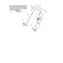 Troybilt 31AE285-063 handle diagram