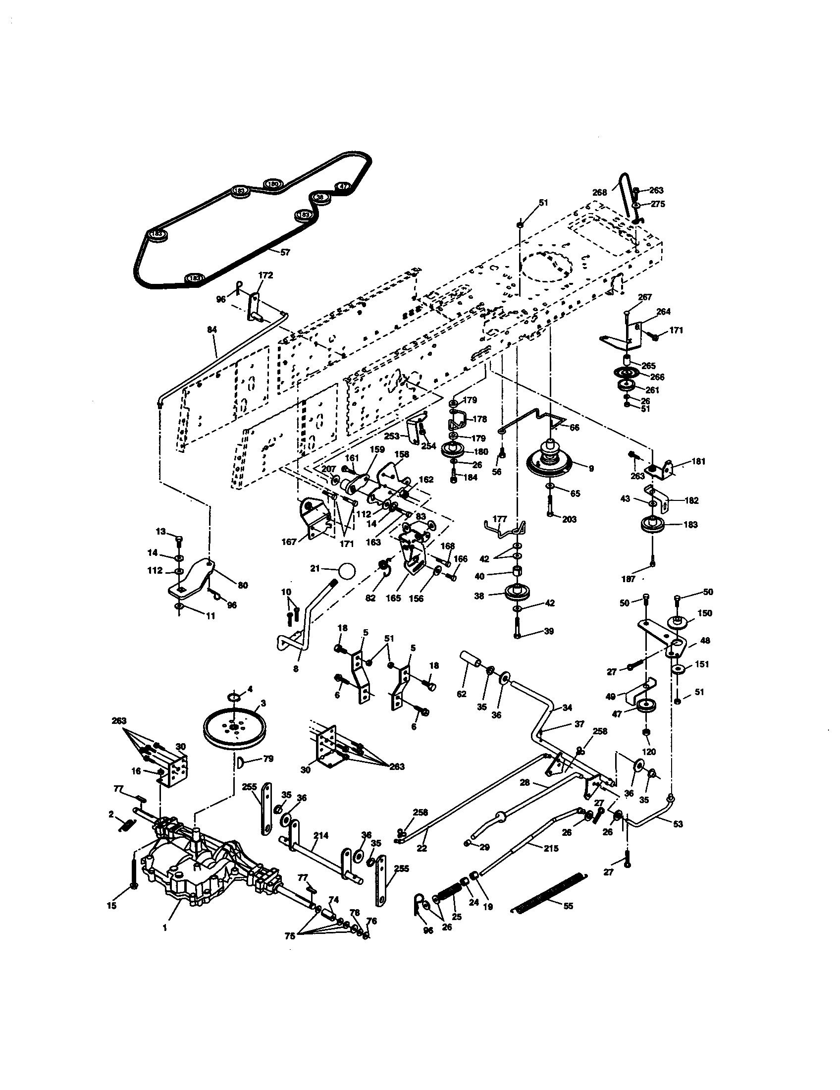 Craftsman 917277102 drive diagram