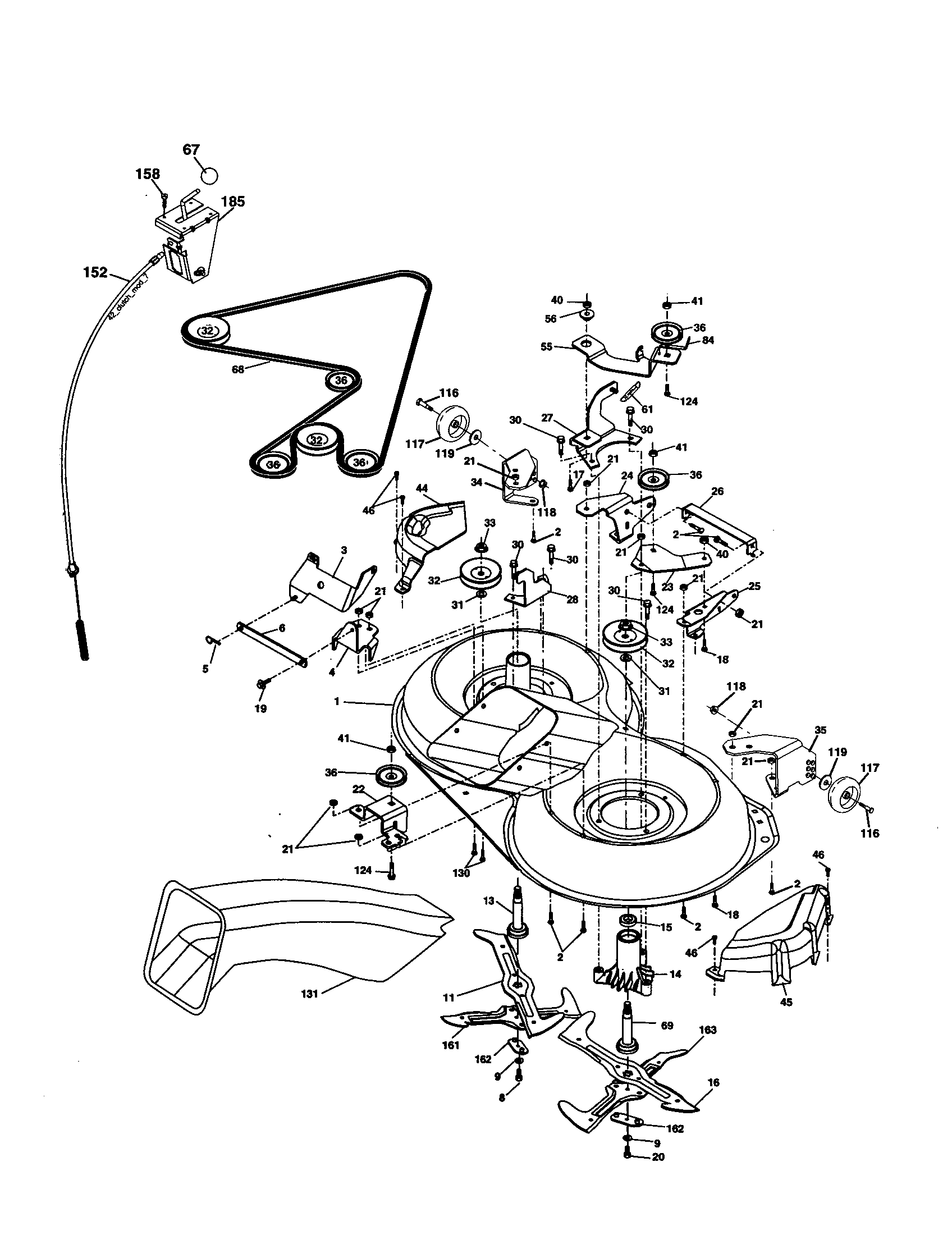 Craftsman 917277102 mower diagram