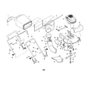 Craftsman 917371420 grassbag/motor/handle/housing diagram