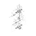 MTD 607 differential/housing/bevel gear diagram
