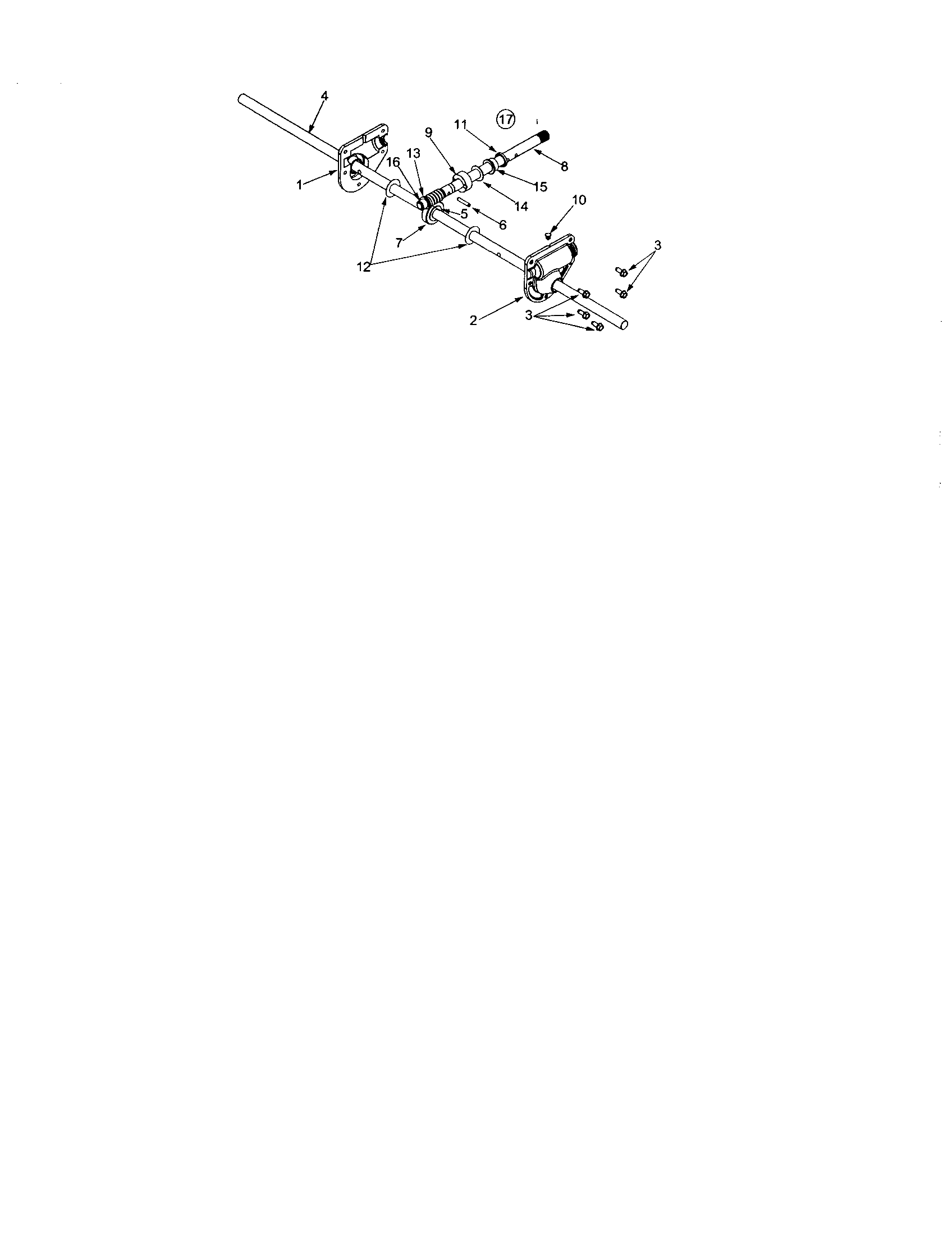MTD 614E key/housing diagram
