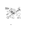 Craftsman 358350590 housing/chassis/flywheel/chain diagram
