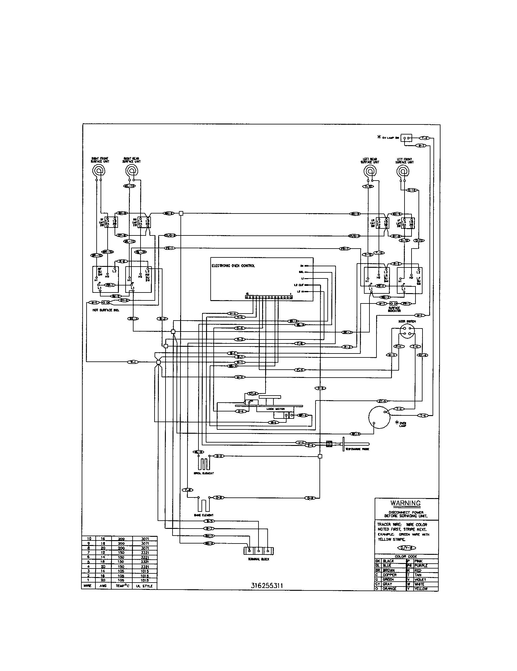 Kenmore 79095324302 wiring diagram diagram