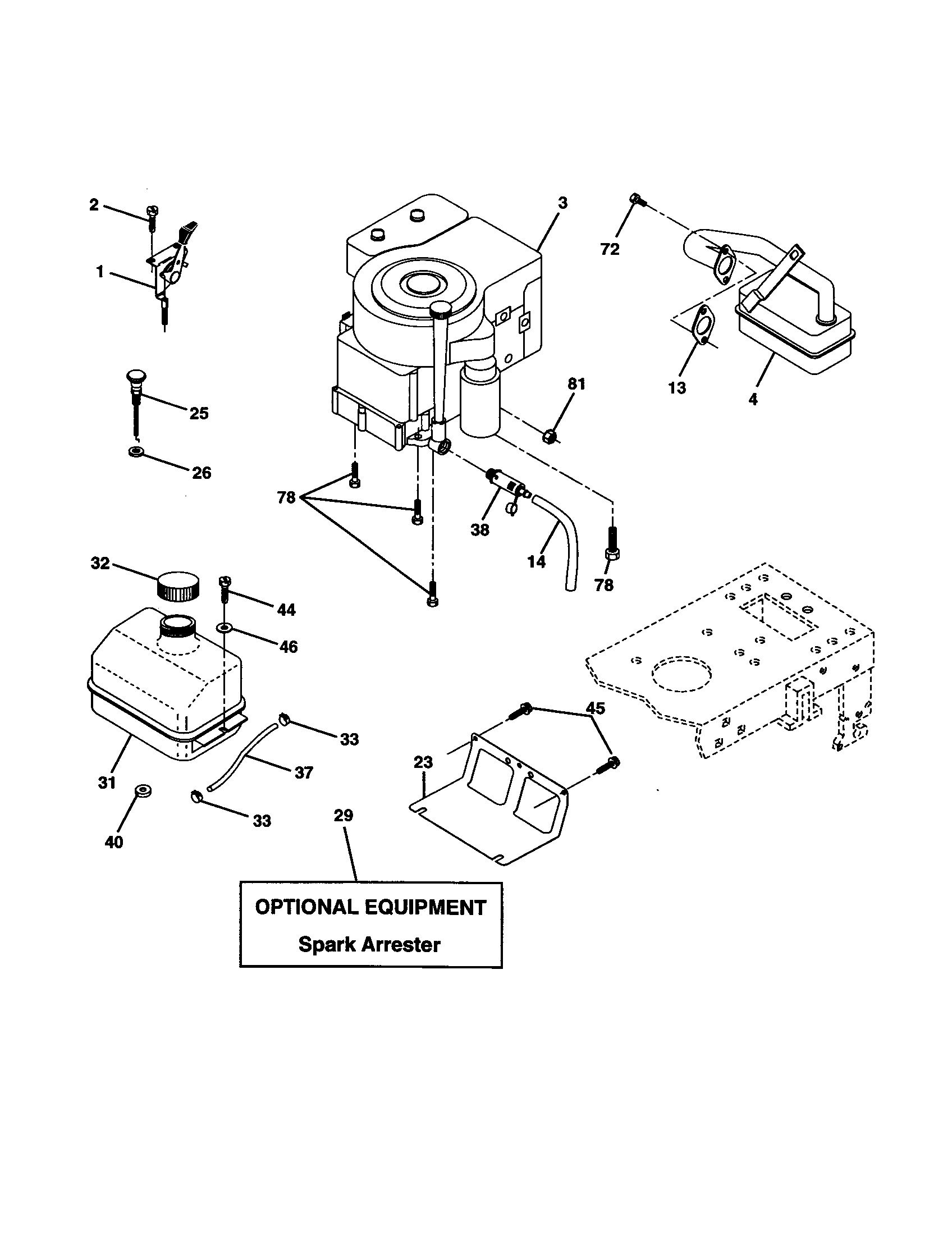 Craftsman 917277310 engine diagram