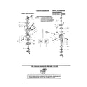 Weed Eater FEATHERLITE TYPE 5 carburetor assembly kits diagram