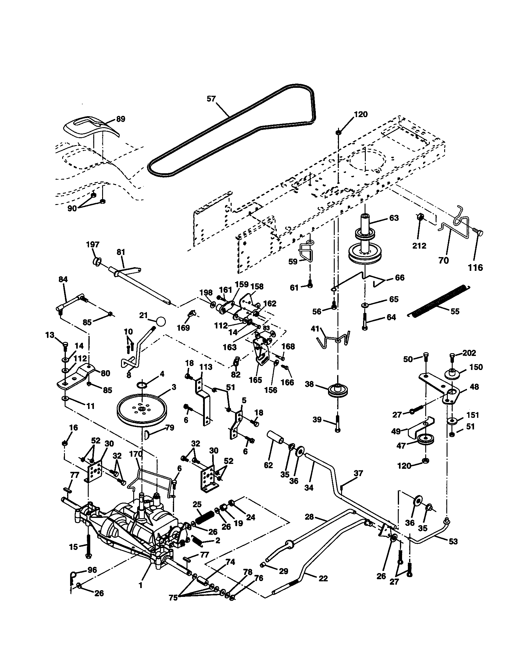 Craftsman 917277430 drive diagram